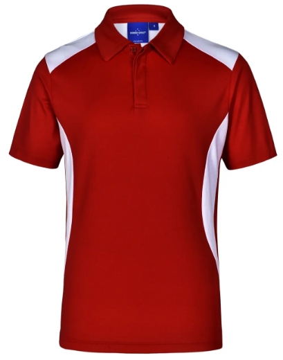 Picture of Winning Spirit, Mens TrueDry Contrast Polo